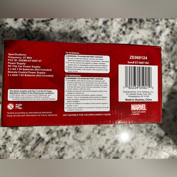 Marvel Spider-Man Venom Vs Spiderman Remote Control RC Flip Car Christmas Gift - Picture 6 of 10